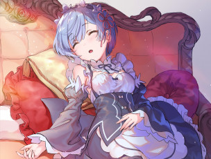 Картинка аниме re +zero+kara+hajimeru+isekai+seikatsu rem