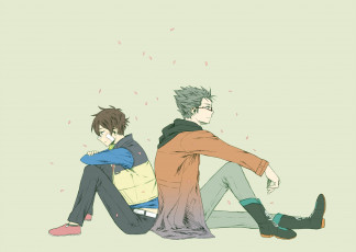 Картинка аниме hamatora парни