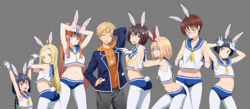 Картинка аниме kono+bijutsubu+ni+wa+mondai+ga+aru девушки парень