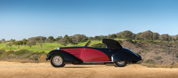 Картинка автомобили классика bugatti