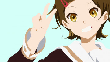 Картинка аниме sound+horizon девушка взгляд фон