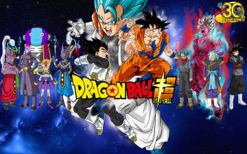 Картинка аниме dragon+ball персонажи