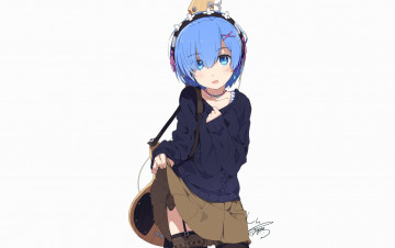 Картинка аниме re +zero+kara+hajimeru+isekai+seikatsu рем