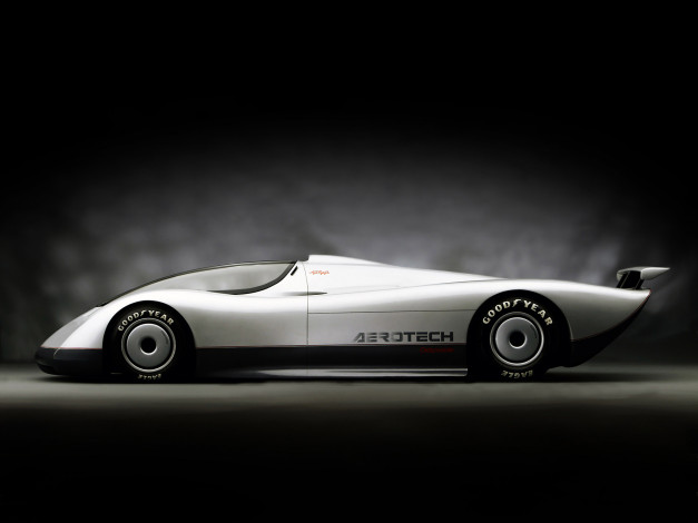 Обои картинки фото oldsmobile aerotech-i short tail concept 1987, автомобили, oldsmobile, 1987, concept, short, tail, aerotech-i