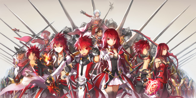 Обои картинки фото elsword, аниме, персонажи