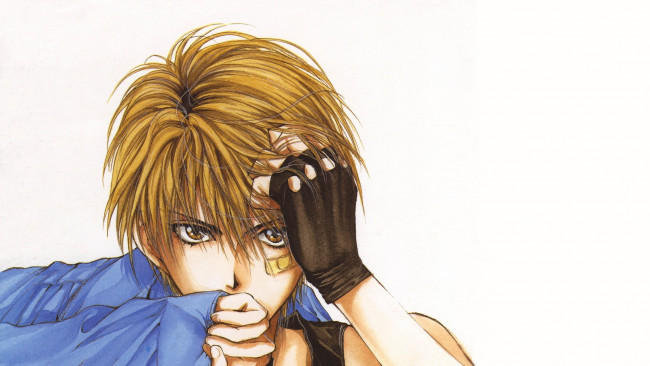 Обои картинки фото аниме, angel sanctuary, mudo, setsuna