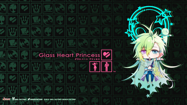 Обои картинки фото аниме, glass heart princess, персонаж