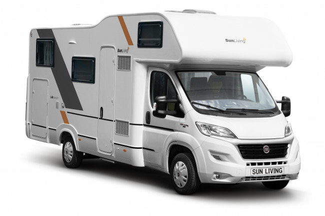 Обои картинки фото автомобили, дом на колёсах, fiat