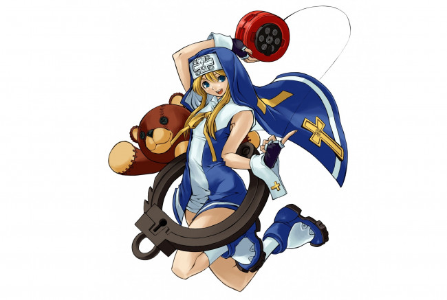 Обои картинки фото аниме, guilty gear, девушка