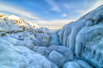 Картинка природа зима простор