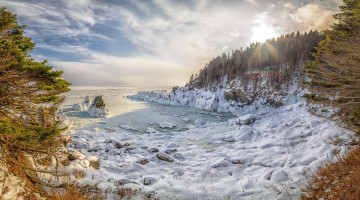 Картинка природа побережье простор