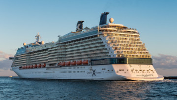 Картинка celebrity+silhouette корабли лайнеры лайнер круиз