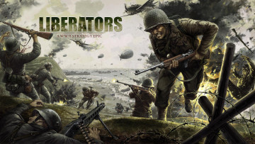 обоя liberators, видео игры, стратегия