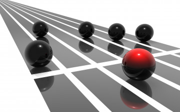 Картинка 3д+графика шары+ balls шары полосы