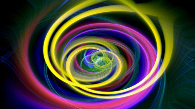 Обои картинки фото 3д графика, абстракция , abstract, кольцо, линии, свет, узор, цвет