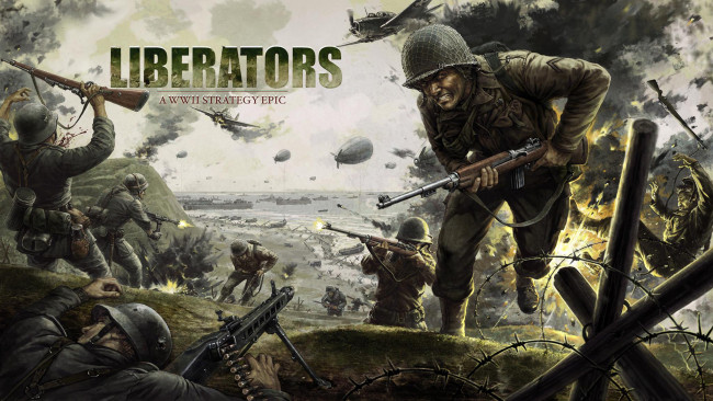 Обои картинки фото liberators, видео игры, стратегия