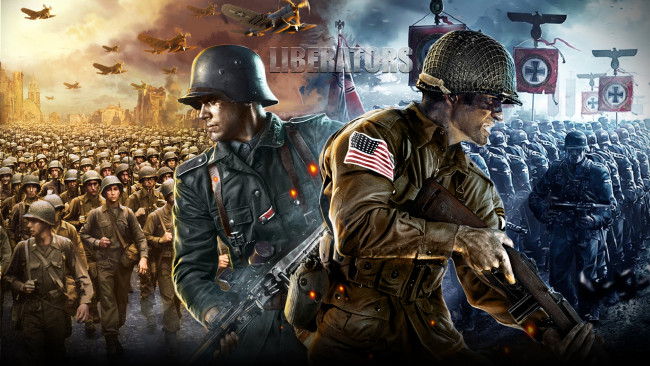 Обои картинки фото liberators, видео игры, стратегия