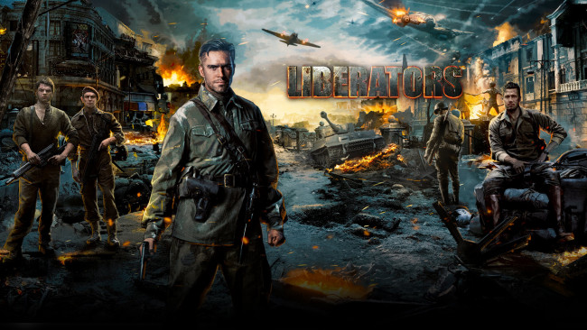 Обои картинки фото liberators, видео игры, стратегия