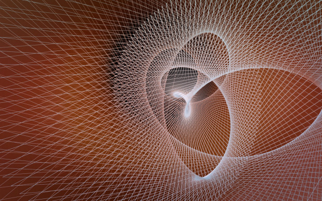 Обои картинки фото 3д графика, фракталы , fractal, геометрия, фрактал, линии, фон