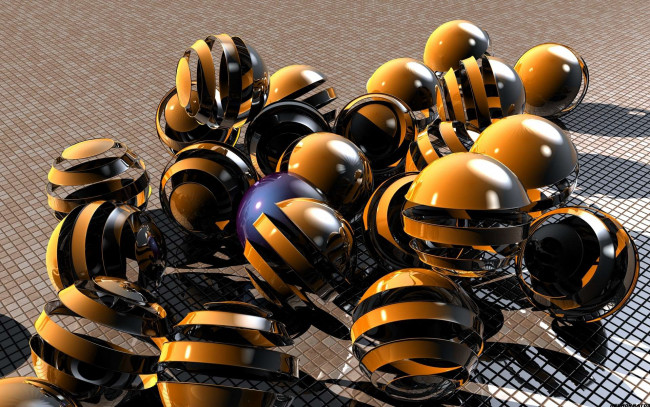 Обои картинки фото 3д графика, шары , balls, шары