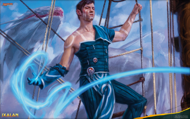 Обои картинки фото magic ,  the gathering - ixalan, видео игры, magic, the, gathering, -, ixalan, ролевая