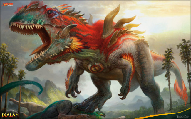Обои картинки фото magic ,  the gathering - ixalan, видео игры, magic, ролевая, the, gathering, -, ixalan