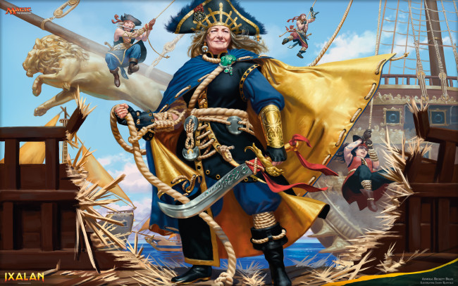 Обои картинки фото magic ,  the gathering - ixalan, видео игры, magic, the, gathering, -, ixalan, ролевая