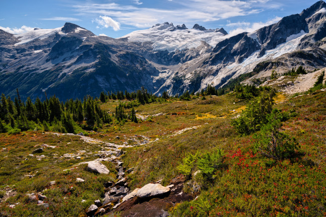 Обои картинки фото природа, горы, простор