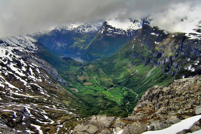 Обои картинки фото природа, горы, простор