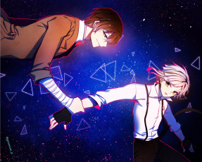 Картинка аниме bungou+stray+dogs бродячие псы литературные гении