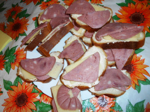 Картинка еда бутерброды +гамбургеры +канапе сыр хлеб колбаса