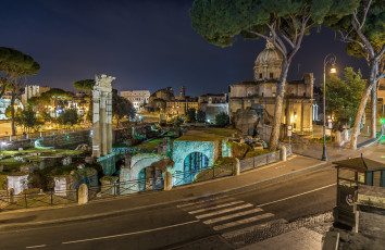 Картинка foro+di+cesare города рим +ватикан+ италия простор
