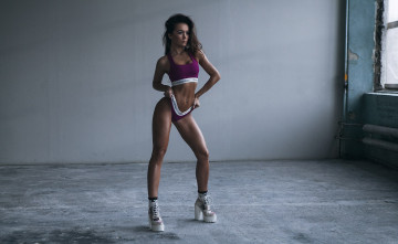 обоя девушка, девушки, -unsort , брюнетки, темноволосые, модель