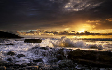 Картинка природа восходы закаты простор