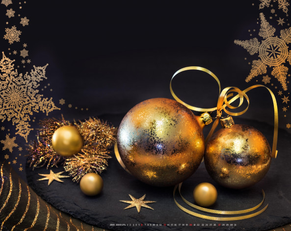 Обои картинки фото календари, праздники,  салюты, шар, игрушка, снежинка