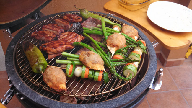 Обои картинки фото еда, шашлык,  барбекю, снедь