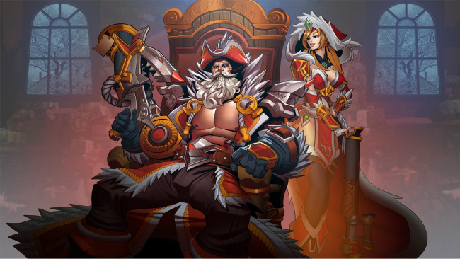 Обои картинки фото видео игры, paladins