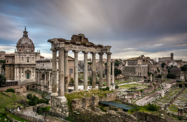 Обои картинки фото forum romanum, города, рим,  ватикан , италия, простор