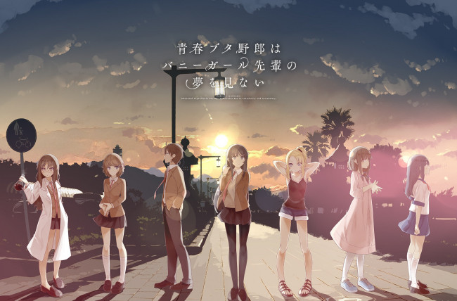 Обои картинки фото аниме, rascal does not dream of bunny girl senpai, rascal, does, not, dream, of, bunny, girl, senpai