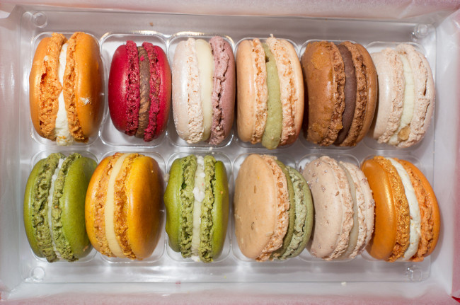 Обои картинки фото еда, макаруны, снедь