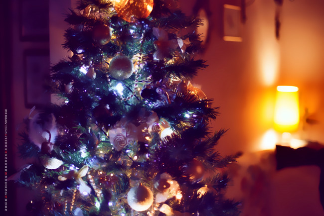 Обои картинки фото календари, праздники,  салюты, шар, елка, игрушка