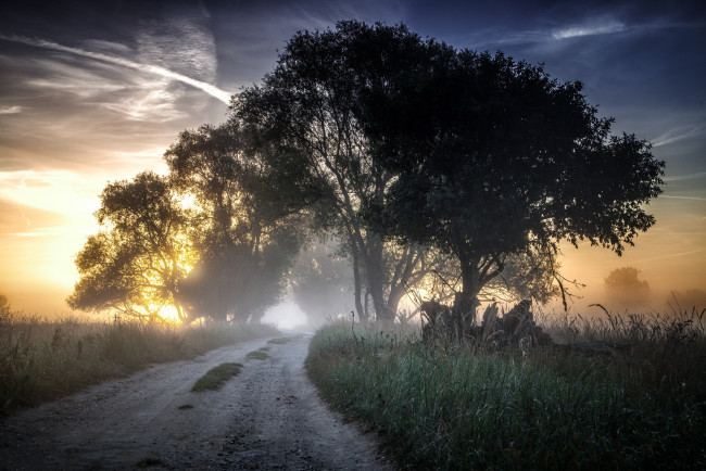 Обои картинки фото природа, дороги, простор