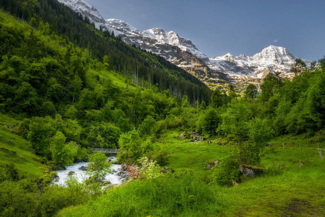 Обои картинки фото природа, горы, простор