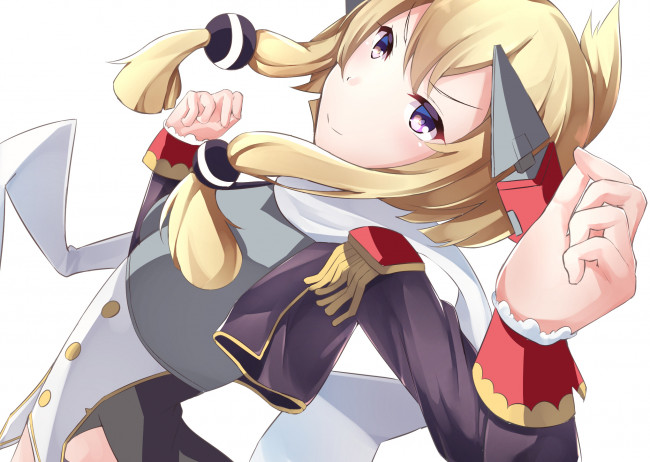 Обои картинки фото аниме, azur lane, девушка