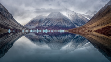 Картинка природа реки озера гренландский национальный парк ????? ?????????