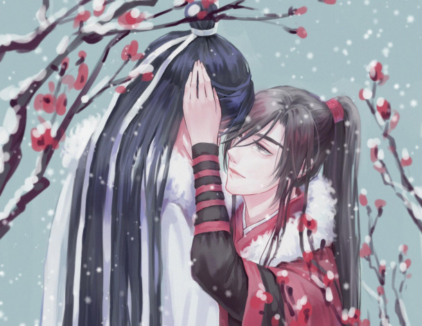 Обои картинки фото аниме, mo dao zu shi, the, untamed, неукротимый, повелитель, чэньцин, мосян, тунсю, mo, dao, zu, shi, магистр, дьявольского, культа