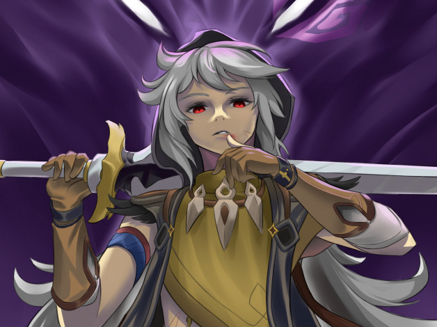 Обои картинки фото аниме, genshin impact, genshin, impact