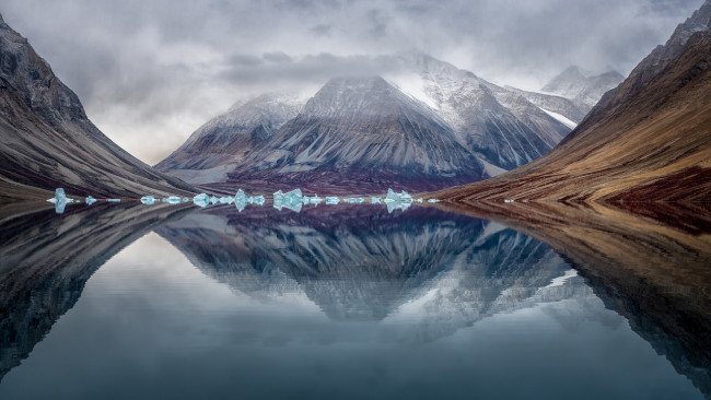 Обои картинки фото природа, реки, озера, гренландский, национальный, парк, ?????, ?????????