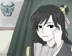 Картинка аниме mo+dao+zu+shi не хуайсан лицо