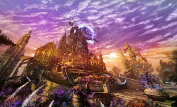 Картинка видео+игры lineage+ii +goddess+of+destruction дворец сад